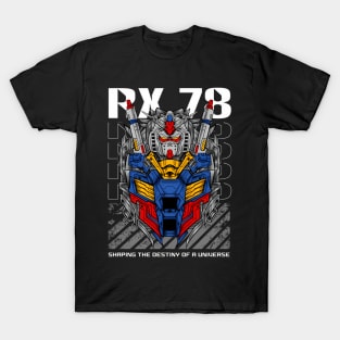 Rx78 Gundam Series T-Shirt